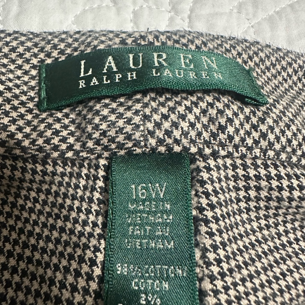 Ralph Lauren Gray Dress Pants Classic Tailored Wool Blend - Picture 2 of 4